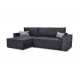 0011.MS17DG Charlotte Γωνιακός καναπές κρεβάτι με αποθηκευτικό χώρο 269x159x89εκ. Γκρι Σκούρο/Γκρι Ανοιχτό με αναστρέψιμη γωνία 