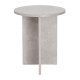 225-000021 Βοηθητικό τραπέζι Camila pakoworld cement Φ40x48εκ