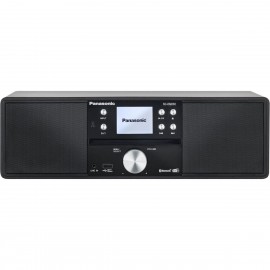 Panasonic Ηχοσύστημα 2.0 SC-DM202EG-K 24W με CD Player και Bluetooth Μαύρο