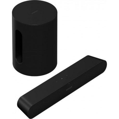 37210-1 + 37212-3  Sonos Σετ Ηχείων Home Cinema Ray Entertainment Set Black