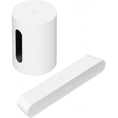 37210-1 + 37212-3  Sonos Σετ Ηχείων Home Cinema Ray Entertainment Set White