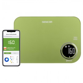 Sencor SKS 7070GG Ψηφιακή Ζυγαριά Κουζίνας 1gr/5kg Πράσινη