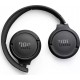 JBL Tune 520BT Ασύρματα Bluetooth On Ear Ακουστικά με 57 ώρες Λειτουργίας Μαύρα