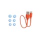 JBL Wave Beam In-ear Bluetooth Handsfree Ακουστικά με Θήκη Φόρτισης Μπλε