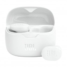 JBL Tune Buds Bluetooth Handsfree Ακουστικά με Αντοχή στον Ιδρώτα και Θήκη Φόρτισης Λευκά