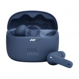 JBL Tune Beam In-ear Bluetooth Handsfree Ακουστικά με Θήκη Φόρτισης Μπλε Σκούρο