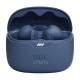 JBL Tune Beam In-ear Bluetooth Handsfree Ακουστικά με Θήκη Φόρτισης Μπλε Σκούρο