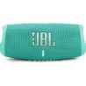 JBL Charge 5 Αδιάβροχο Ηχείο Bluetooth 40W με Διάρκεια Μπαταρίας έως 20 ώρες Τιρκουάζ