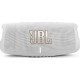 JBL Charge 5 Αδιάβροχο Ηχείο Bluetooth 40W με Διάρκεια Μπαταρίας έως 20 ώρες Λευκό