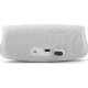 JBL Charge 5 Αδιάβροχο Ηχείο Bluetooth 40W με Διάρκεια Μπαταρίας έως 20 ώρες Λευκό