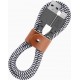 Native Union Belt Braided USB to Lightning Cable Γκρι 1.2m (BELT-L-ZEB-2-NP)