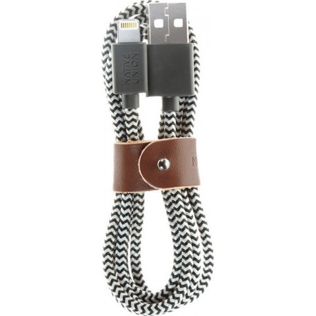 Native Union Braided USB to Lightning Cable Zebra 3m (BELT-L-ZEB-3)