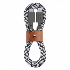 Native Union Braided USB-C to Lightning Cable Γκρι 1.2m