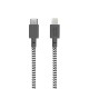 Native Union Braided USB-C to Lightning Cable Γκρι 1.2m