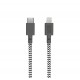 Native Union Belt Braided USB-C to Lightning Cable Γκρι 3m