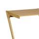 260-000004 Βοηθητικό τραπέζι Fit pakoworld MDF φυσικό 50x39x59εκ