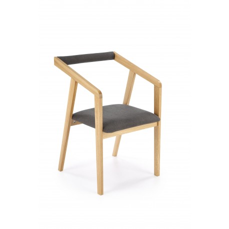 60-24932 AZUL 2 chair, natural oak / grey
