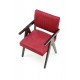 60-24928 MEMORY chair, ebony / maroon Monolith 59