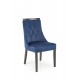 60-28128 ROYAL chair, black / dark blue Monolith 77