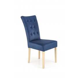 60-28132 VERMONT chair, honey oak / dark blue Monolith 77