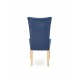 60-28132 VERMONT chair, honey oak / dark blue Monolith 77