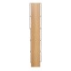 225-000026 Βιβλιοθήκη mini Tars pakoworld  sonoma-μαύρο 50x22x150εκ