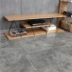 225-000029 Έπιπλο τηλεόρασης Tars pakoworld sonoma-μαύρο 120x30x33εκ