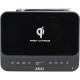 1105221-0010 Akai ACRB-1000 Ξυπνητήρι, ασύρματος φορτιστής και ηχείο Bluetooth με διπλό USB, Aux-In και FM – 5 W RMS