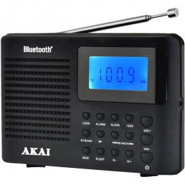 110583-0014 Akai APR-400 Φορητό ψηφιακό ραδιόφωνο με Bluetooth και έξοδο ακουστικών