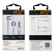 15191-0005 NSP HN25 White In ear ακουστικά ψείρες Hands Free