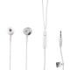 15191-0005 NSP HN25 White In ear ακουστικά ψείρες Hands Free