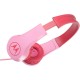 14591-0018 Motorola SQUADS 200 Pink Οn ear παιδικά ακουστικά Hands Free με splitter