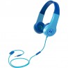 14591-0017 Motorola SQUADS 200 Blue Οn ear παιδικά ακουστικά Hands Free με splitter