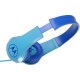 14591-0017 Motorola SQUADS 200 Blue Οn ear παιδικά ακουστικά Hands Free με splitter
