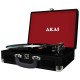 14884-3010 Akai ATT-E10 Πικάπ βαλίτσα με εγγραφή σε USB / κάρτα SD και ενσωματωμένα ηχεία 3 W