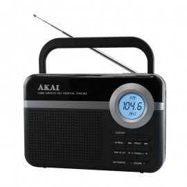 14883-0471 Akai PR006A-471U Ψηφιακό ραδιόφωνο με USB και κάρτα SD