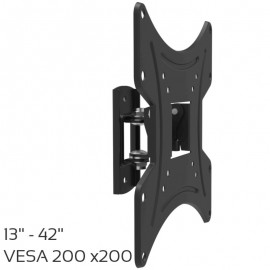 100304-0002 Osio OSM-1042 Βάση τηλεόρασης 13″ – 42″ – VESA 200 x 200
