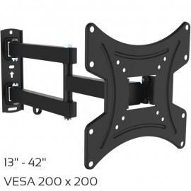 100304-0001 Osio OSMA-1142 Βάση τηλεόρασης 13″ – 42″ – VESA 200 x 200