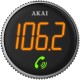 110585-0014 Akai FMT-95BT FM transmitter και φορτιστής με Bluetooth, micro SD, Fast Charge USB & USB Type-C, LED και Hands Free