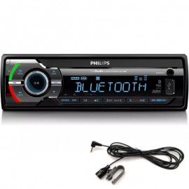 115016-0004 Philips ΣΕΤ CE13/235BT/GRS MIC Ηχοσύστημα αυτοκινήτου με Bluetooth και εξ. μικρόφωνο, USB, κάρτα SD και Aux-In 4 x 5