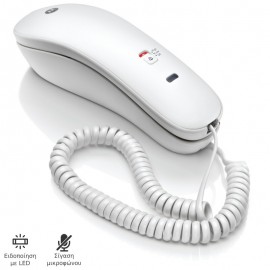 14587-0104 Motorola CT50W GR Λευκό Ενσύρματο τηλέφωνο γόνδολα