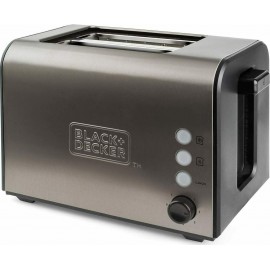 Black & Decker BXTO900E Φρυγανιέρα 2 Θέσεων 900W Inox