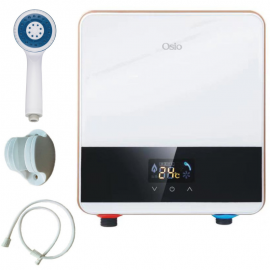 10068-0012 Osio OHF-2560W Ηλεκτρικός ταχυθερμαντήρας μπάνιου με οθόνη και τηλέφωνο 5500W