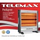 Telemax Pedigree Σόμπα Χαλαζία με Θερμοστάτη 2800W