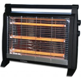 LUXELL LX 2830 ΗΛΕΚΤΡΙΚΗ ΘΕΡΜΑΣΤΡΑ ΧΑΛΑΖΙΑ ΜΑΥΡΗ 1800 WATT