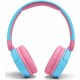 JBL JR310BT Ασύρματα Bluetooth On Ear Παιδικά Ακουστικά με 30 ώρες Λειτουργίας Μπλε