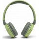 JBL JR310BT Ασύρματα Bluetooth Over Ear Παιδικά Ακουστικά με 30 ώρες Λειτουργίας Πράσινα