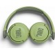 JBL JR310BT Ασύρματα Bluetooth Over Ear Παιδικά Ακουστικά με 30 ώρες Λειτουργίας Πράσινα