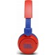JBL JR310BT Ασύρματα Bluetooth Over Ear Παιδικά Ακουστικά με 30 ώρες Λειτουργίας Κόκκινα