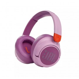 JBL JR460NC Ασύρματα/Ενσύρματα Over Ear Παιδικά Ακουστικά με 20 ώρες Λειτουργίας Ροζ